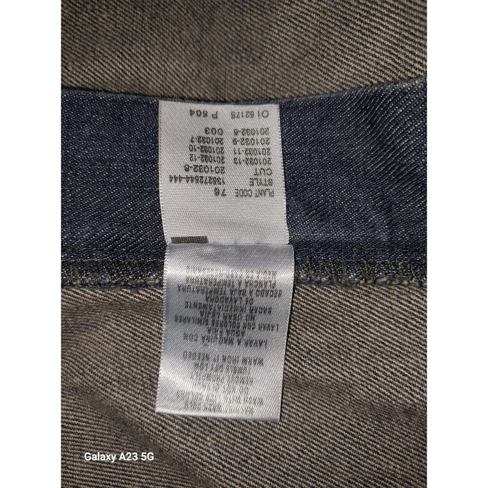 Polo Ralph Lauren Jeans Mens 40x32 Ashmore Original Straight Leg Denim